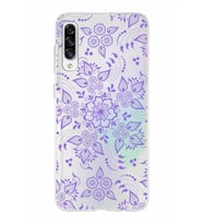 Samsung Galaxy A30s  Kapak Nostalji Desen Tasarımlı Şeffaf Silikon Kılıf