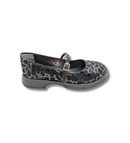 Allure - Şık ve Konforlu Kadın Leopar Desenli Babet - Allure - SİYAH - 39