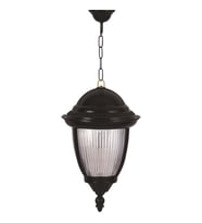 AVONNI BFE-68053-BSY Siyah Boyalı Dış Mekan Aydınlatma E27 Aluminyum Döküm Dip Polikarbon Cam 25cm