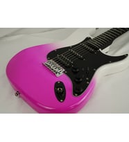 SMIGER L-G2 i6 WKP STRAT TİPİ DAHİLİ EFEKTLİ ELEKTRO GİTAR WHITE PURPLE