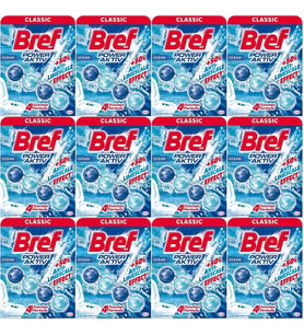 Bref Power Aktiv Klozet Bloğu Okyanus Kokulu  (12 Li Set) (12PK*1)