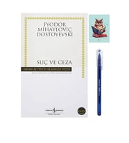 Suç Ve Ceza Romanı - Dostoyevski - 9789754589023 - (KALEM VE NOT DEFTERLİ) (Renksiz)