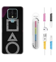 Tecno Camon 16 18P Pova 3 Pova Neo Kılıf Kablo Koruma Spiral Silikon Game Begin 1799