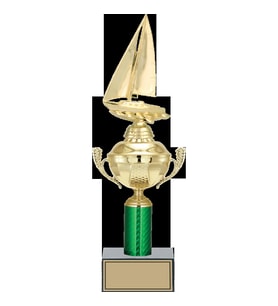 ODAK KUPA - Figürlü Kupalar - Yelken Figürlü Kupalar FG-050 C - 40 cm