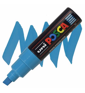 Uni Posca Marker PC-8K 8.0mm Turquoise