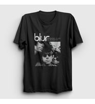 Presmono Unisex Siyah Rubbish Blur T-Shirt 455663tt