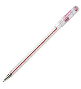 PENTEL BK-77 ÇELİK UÇLU TÜKENMEZ KALEM KIRMIZI 1 ADET