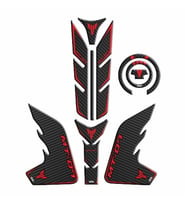 Yamaha MT-07 2018-2020 Kırmızı-Siyah Tank Pad Set