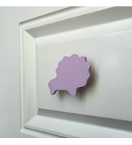 Pomerol Mor Aslan Dolap Kulpu - Çocuk Odası, Mutfak ve Banyo İçin Modern, Şık ve Dayanıklı Mobilya Kulp, DH