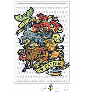 You Win or You Die Puzzle 240 Parça Yapboz