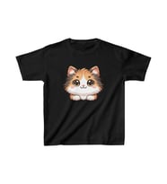 Unisex Çocuk Baskılı T-Shirt - Siyah
