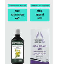 Dermanel Sarı Kantaron Yağı + Dermanel Siğil Tedavi Seti