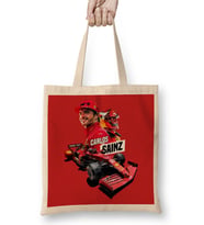 Carlos Sainz Racing Sainz Bez Çanta Uzun Saplı