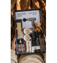 3 Fincan Moka Pot  + Masaj Tabancası +  Oda Kokusu+  +2 Fincan + Parfüm  7 Parça Kadınlar Hediyesi