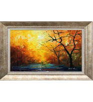 GÜMÜŞ ÇERÇEVELİ TABLO N1238