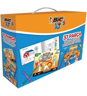 Bic Kids Dikkat Geliştirici Boyama Seti 37 Parça