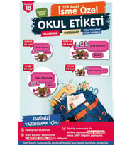 Okul Etiketi  Lol Bebek Kalem Defter Etiketi Özel İsim Yazılabilen Etiket Seti - İsim Etiketi-T550-OE18