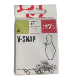 Lucky John 5115 V-Snap 10 Adet Suni Yem Klipsi #1 10kg