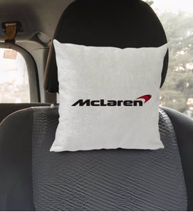 BK Gift McLaren Tasarımlı Kare Araç Koltuk Yastığı-1