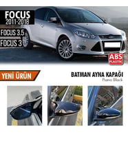 Ford Focus 3 Yarasa Ayna Kapağı Piano Black Parlak Siyah