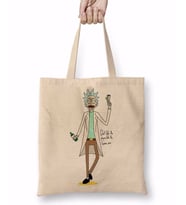 Rick and Morty 05 Bez Çanta Uzun Saplı