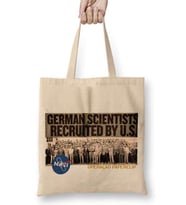 Nasa Operaçao Paperclip Bez Çanta Uzun Saplı