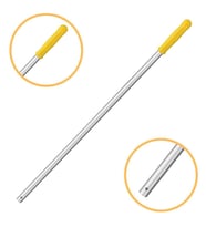Mulpex Premium Kalite Alüminyum Eloksallı Sap, Delikli 140 cm. Sarı