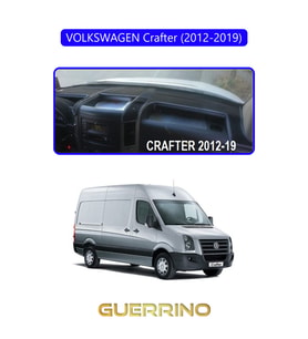 VOLKSWAGEN Crafter (2012-2019)TORPİDO KORUMA HALISI MAVİ KENAR