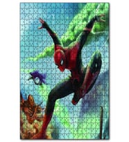 Cakapuzzle Spider-Man Evden Uzakta Artwork Puzzle Yapboz MDF (Ahşap) (120 Parça)