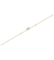 Diamond Line-Gülaylar 14 Ayar Altın Nazar Bileklik