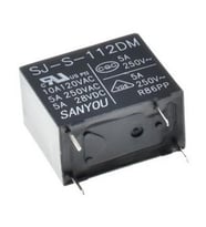 SJ-S-112DM 4 BACAK 5A 25OVAC RÖLE