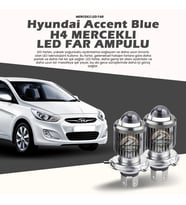 Hyundai Accent Blue Mercek Led Xenon Uzun - Kısa Çift Renk