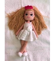Spagetti Bebek Amigurumi Organik Oyuncak