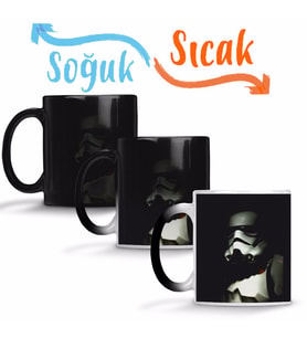 Stormtrooper 01 Sihirli Kupa Bardak Porselen