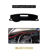 SKODA Superb (2015-2021)TORPİDO KORUMA HALISI SİYAH KENAR
