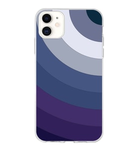 Apple iPhone 11 Uyumlu Kapak Renk Cümbüşü Tasarımlı Şeffaf Silikon Kılıf