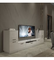 Decoraktiv Trendstyle On2 Mdf Tv Ünitesi Tv Sehpası - Parlak Beyaz