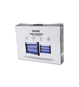 2 LEDLİ SİNEK ÖLDÜRÜCÜ CIZ MAKİNE 4W - 2000V 30M2 ETKİNLİK ALANI AS-A28 (5680)