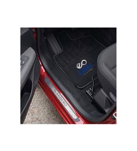 Dacia Sandero 2 Stepway Krom Kapı Eşik Koruması 2013 Üzeri 4 Parça Paslanmaz Çelik Abs Çerçeve