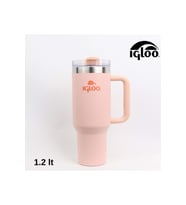 Igloo Stadler Thermo Mug 1.2 Litre Pipetlı Matara (Somon)