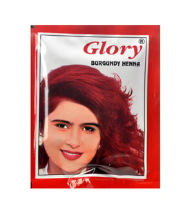 Glory Kızıl Hint Kınası (Burgundy Henna) 10 Gr Paket