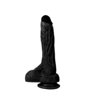 LilituShop 20,5 cm Gerçekçi Silikon Vantuzlu   Penis