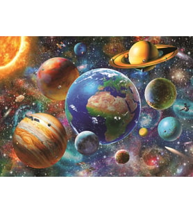 Anatolian Puzzle  4000 Parça Solar Sistem Puzzle