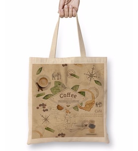 Coffe Premium Bez Çanta Uzun Saplı
