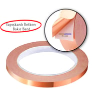 Bakır Folyo İletken Bant 15mm*10mt