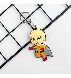 One Punch Man Saitama Silikon Anahtarlık