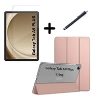 Samsung Galaxy Tab A11 Plus / A9 Plus 11inç Kılıf SET PU Deri Smart Tablet Kilif