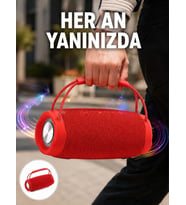 TF Kart ve AUX Destekli IPX6 Suya Dayanıklı Bluetooth Hoparlör Yeni Nesil