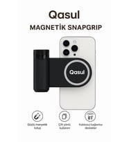 Magnetik Snapgrip Manyetik Telefon Tutucu Bluetooth Kablosuz Çekim Aparatı 10 Saat Kullanım Süresi