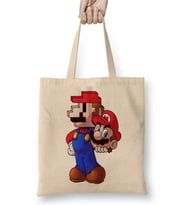 Mario Pixel Bez Çanta Uzun Saplı